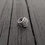 Skeleton Hand Ear Cuff - Solid Hand Cast Sterling Silver - Statement Ear Jewelry Gift for Him or Her