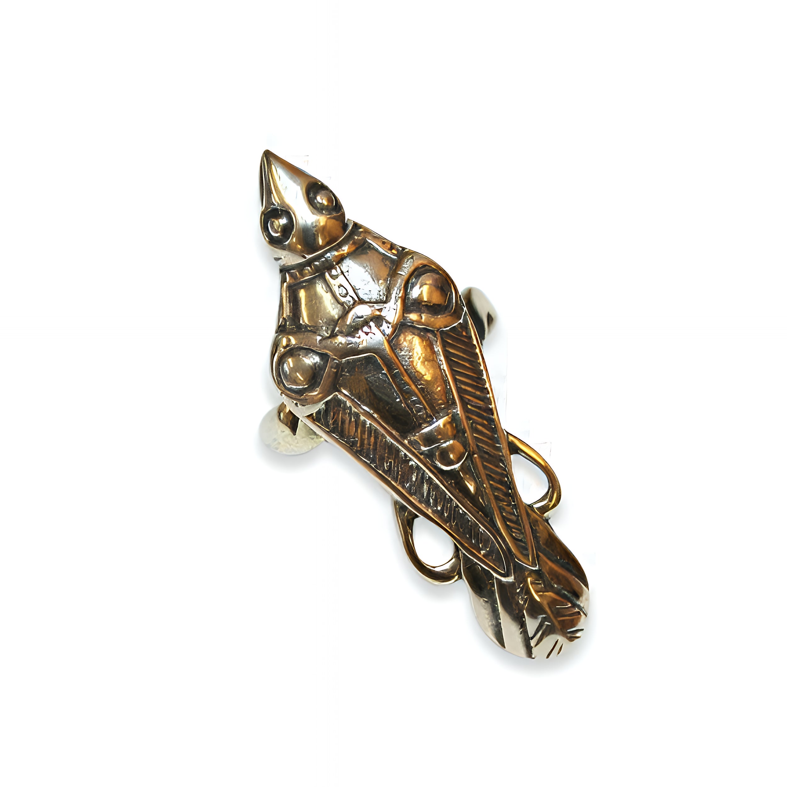 Ancient Odin's Raven Viking Talon Ring - Moon Raven Designs