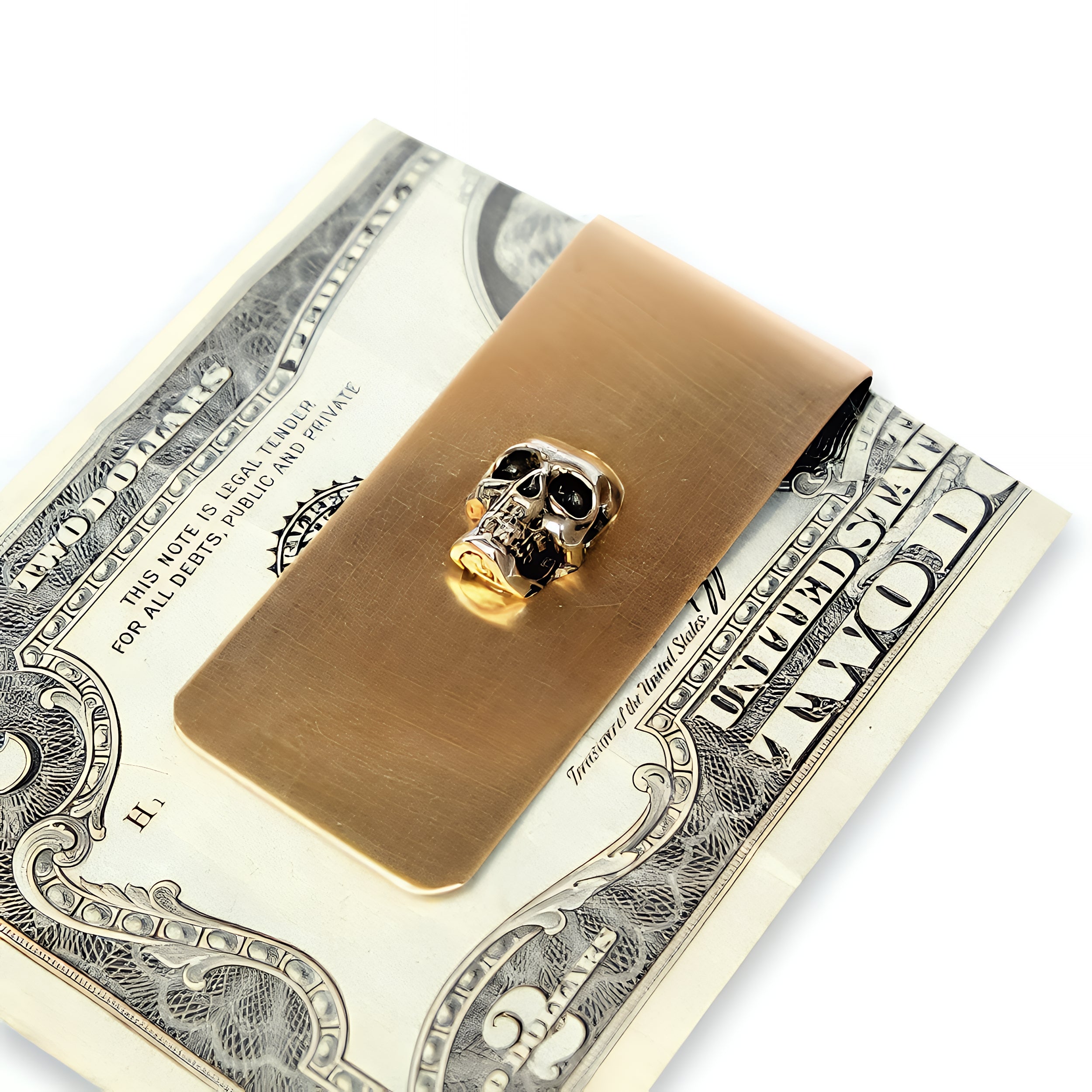 Skull Money Clip - Moon Raven Designs