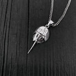 Sterling Silver Horseshoe Crab Pendant - Handcrafted Beachcombing Treasure, Detailed Reproduction