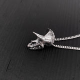 Saber Tooth Cat Skull Necklace