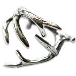Deer Antler Adjustable Ring - Moon Raven Designs