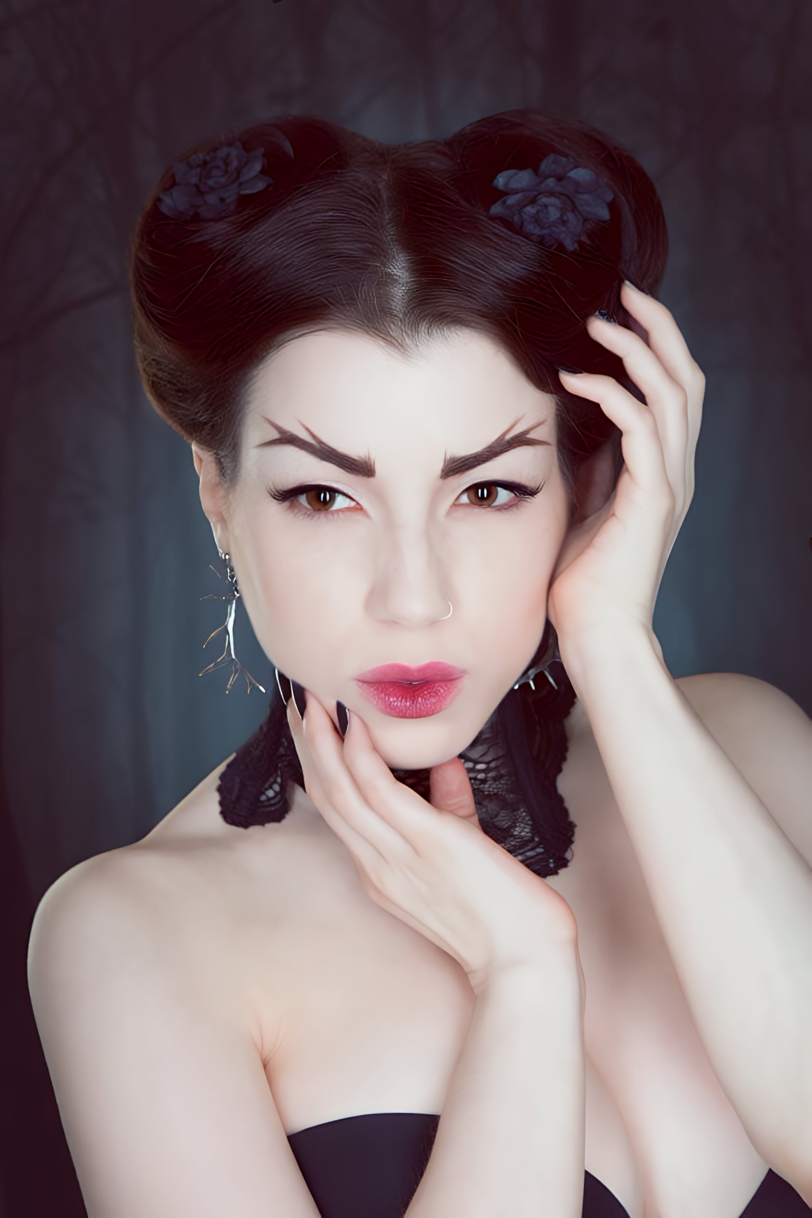 Elk Antler Earrings - Moon Raven Designs