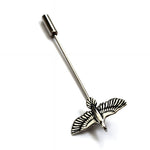 Soaring Raven in Flight Ascot Stickpin - Moon Raven Designs