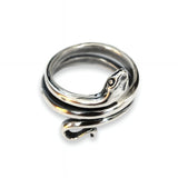 Cleopatra's Silver Snake - Moon Raven Designs