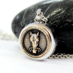 Horse Face Necklace Cremation Urn - Moon Raven Designs