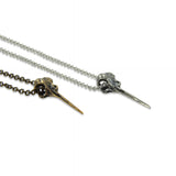 Hummingbird Skull Necklace - Moon Raven Designs