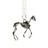 Horse Skeleton Necklace - Moon Raven Designs