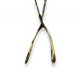 Wishbone Necklace - Large - Moon Raven Designs