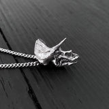 Saber Tooth Cat Skull Necklace