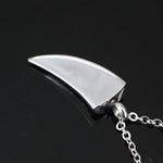 Wolf Tooth Necklace Urn Cremation - Moon Raven Designs