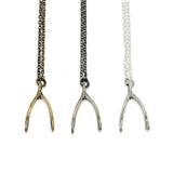 Small Wish Bone Necklace - Moon Raven Designs