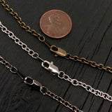 Replacement Chain 3mm Diameter Custom Length Chain