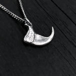 Sterling Silver 3D Bobcat Claw Pendant - Realistic Wild Cat Claw Jewelry - Solid Silver Claw Necklace - Nature Inspired Statement Piece