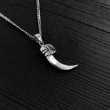 3D Life-Size Sterling Silver Kestrel Falcon Talon Pendant Handcrafted Sparrowhawk Claw Necklace Unique Gift for Raptor Lovers