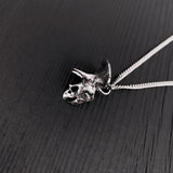 Saber Tooth Cat Skull Necklace