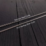 Sterling Silver 3D Grey Wolf Charm Pendant Necklace - Solid Hand Cast 925 - Wolf Jewelry Gift for Her - Multiple Chain Lengths Available