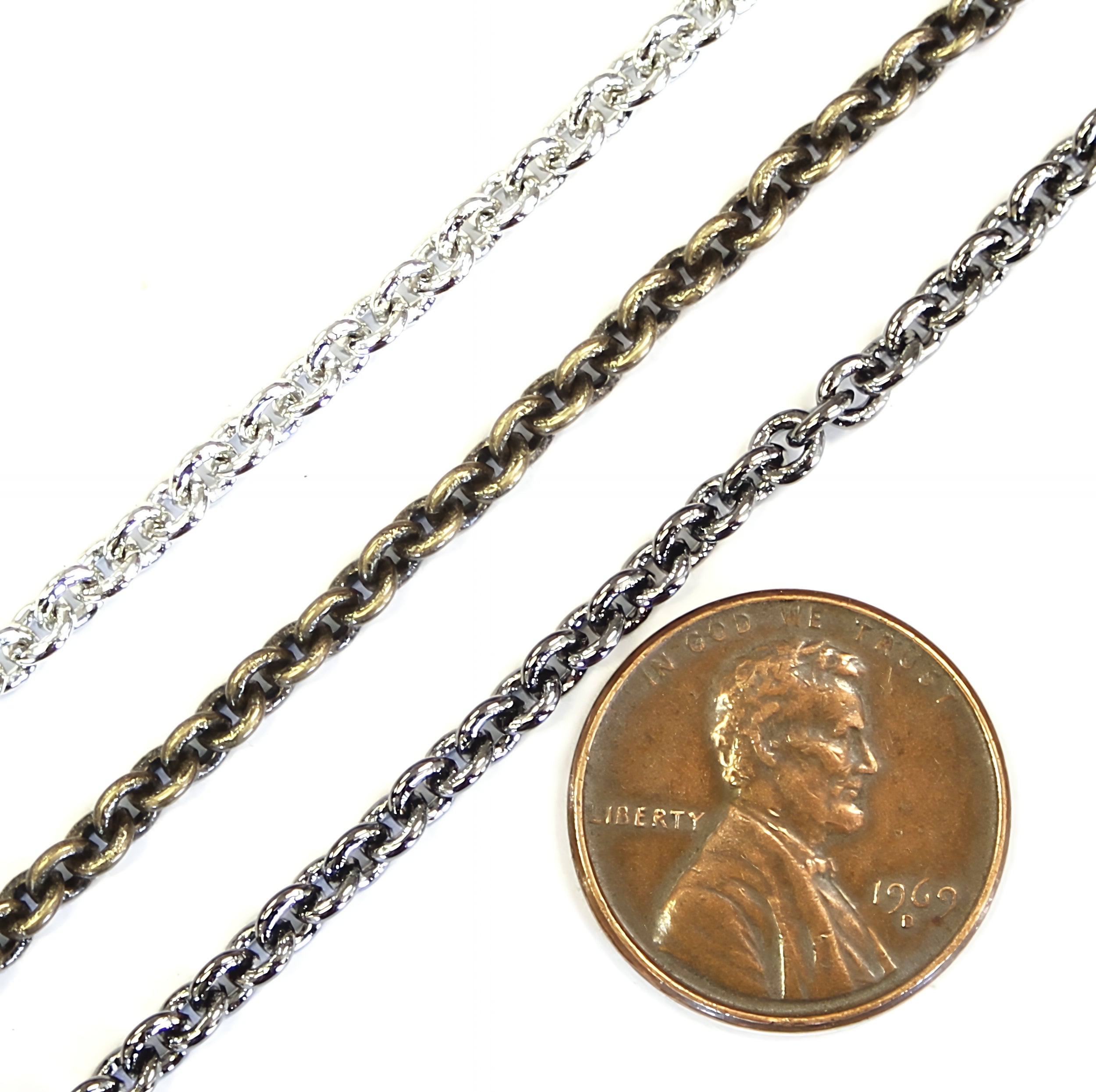 Replacement Chain 3mm Diameter Custom Length Chain