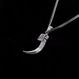 3D Life-Size Sterling Silver Kestrel Falcon Talon Pendant Handcrafted Sparrowhawk Claw Necklace Unique Gift for Raptor Lovers