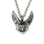 Fennec Fox Head Pendant Necklace - Moon Raven Designs