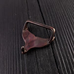 Whale Tail Belt Buckle Humpback Whale Fluke in Solid Bronze - Moon Raven Designs