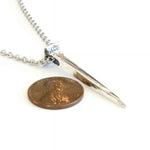 Sterling Silver Eschat Pinn Pendant - Moon Raven Designs