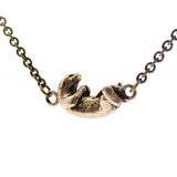 Floating Otter Charm Necklace - Moon Raven Designs