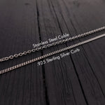 Grey Wolf Skull Pendant Necklace - Solid Sterling Silver - Dark Oxidized Finish - Multiple Chain Lengths - Animal Jewelry