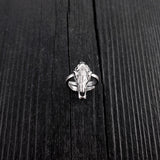 Horse Skull Ring - Unique Statement Silver Plated Ring With Fine Detail