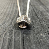 Turtle Shell Cremation Necklace – Sterling Silver Urn