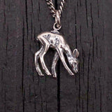 Deer Fawn Pendant Necklace - Moon Raven Designs