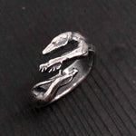 Greyhound Ring in Solid Sterling Silver Greyhound Ring Greyhound Dog Jewelry