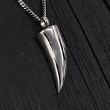 Wolf Tooth Cremation Necklace – Memorial Keepsake That Holds Ashes