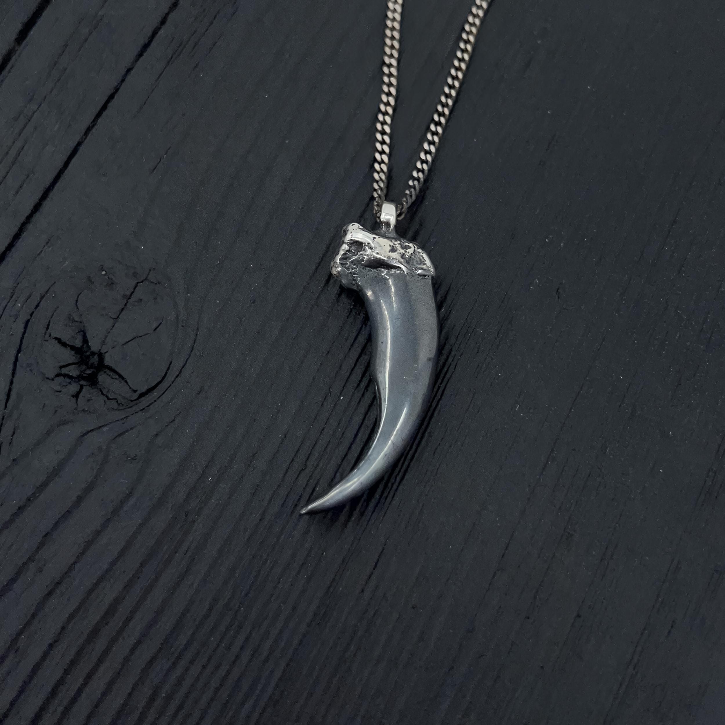 Arctic Wolf Claw Necklace - Moon Raven Designs