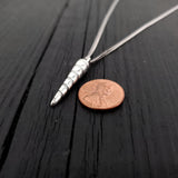 Unicorn Horn Cremation Necklace – Sterling Silver Memorial