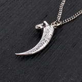Owl Talon Necklace – Handcrafted Bird Claw Pendant | Moon Raven Designs Jewelry