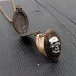 Skull Tie Clip - Moon Raven Designs
