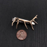 Elk Antler Tie Bar