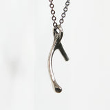 Small Wish Bone Necklace - Moon Raven Designs