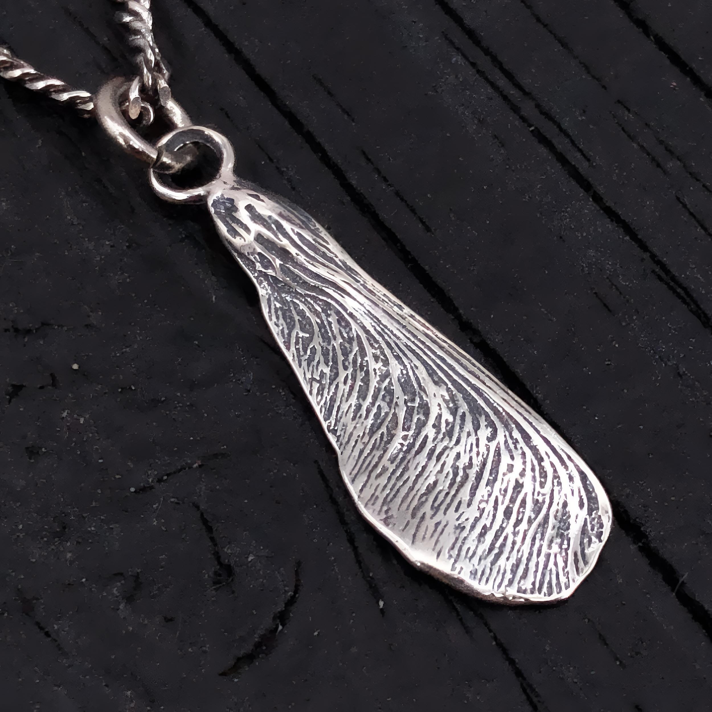Maple Key Necklace - Moon Raven Designs
