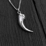 Velociraptor Skull Necklace - Realistic Dinosaur Skull Pendant Jewelry | Moon Raven Designs