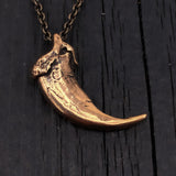 Wolf Claw Necklace - Handcrafted Timber Wolf Jewelry With Natural Claw Pendant