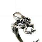 Octopus Ring - Sterling Silver