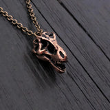Solid Bronze Chainsaw Necklace Chainsaw Charm Necklace