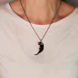 Bear Claw Necklace - Handcrafted Sterling Silver Pendant | Wildlife Lover Gift