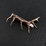 Elk Antler Tie Bar
