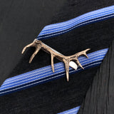 Elk Antler Tie Bar