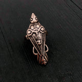 Viking Talon Ring – Adjustable Bypass Norse Raven Jewelry with Double Talisman Design