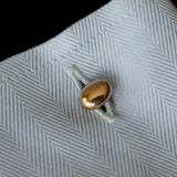 Skull Cufflinks Silver - Sterling Human Skull Jewelry by Moon Raven Designs