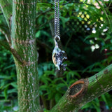 Baby Possum Pendant Sterling Silver Necklace – Unique Animal Jewelry Gift
